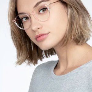 Rose Gold Eyeglasses (Prescription)